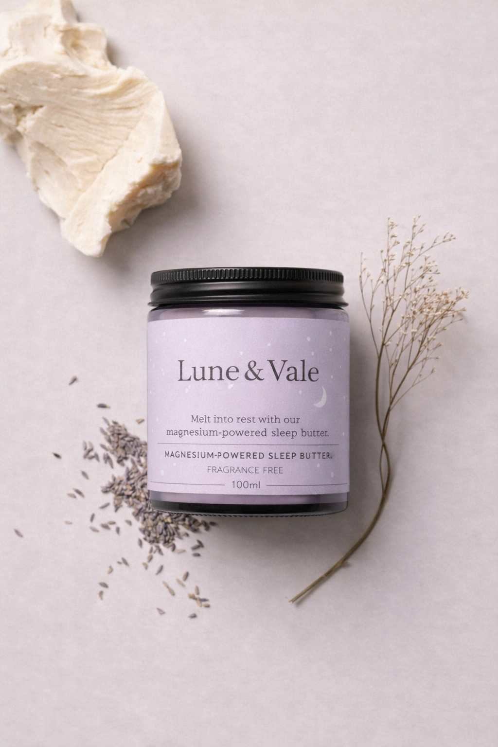 Magnesium Powered Sleep Butter - Fragrance Free