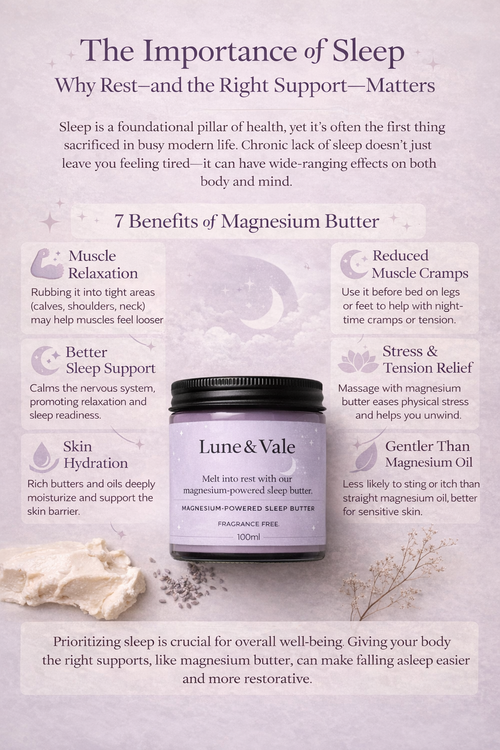 Magnesium Powered Sleep Butter - Fragrance Free